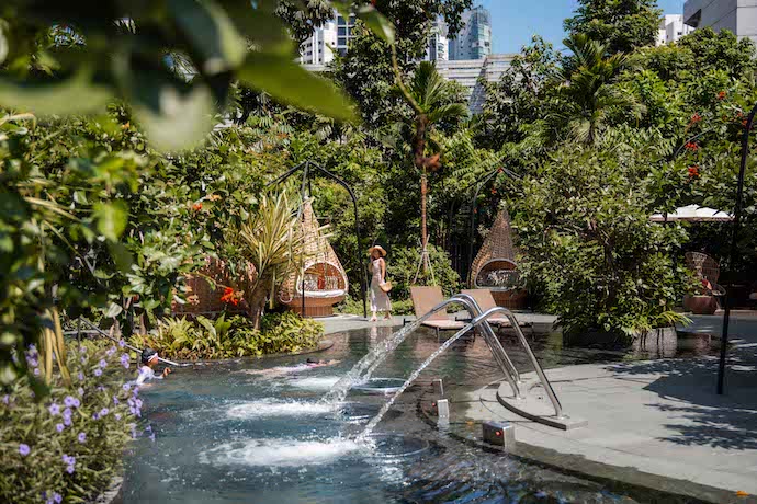 4 Fresh Experiences at the Revitalised Grand Hyatt Singapore - Wellness Pool