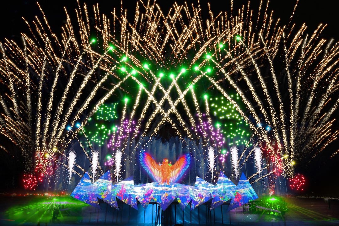 7 Best Light Shows To Catch In Singapore - Wings of Time Fireworks Symphony