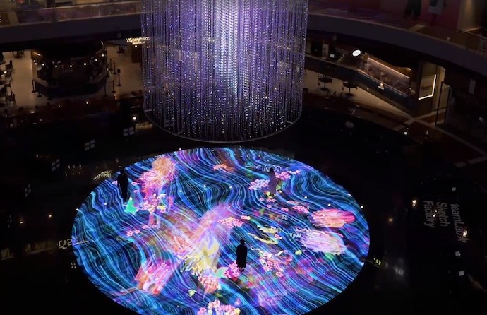 8 Best Light Shows To Catch In Singapore - Digital Light Canvas at Marina Bay Sands