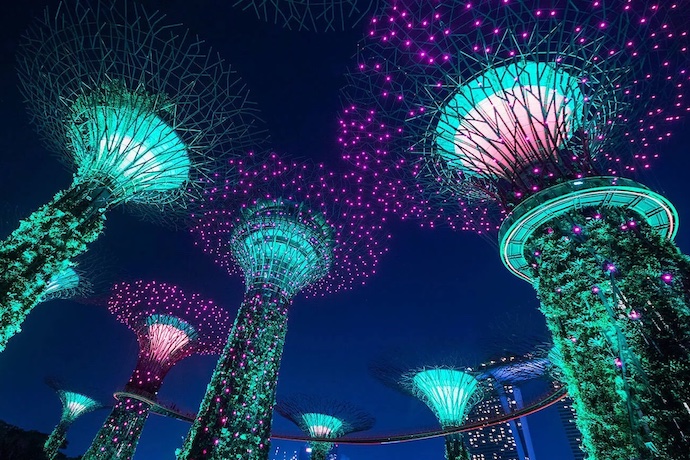 8 Best Light Shows To Catch In Singapore - Garden Rhapsody at Gardens by the Bay